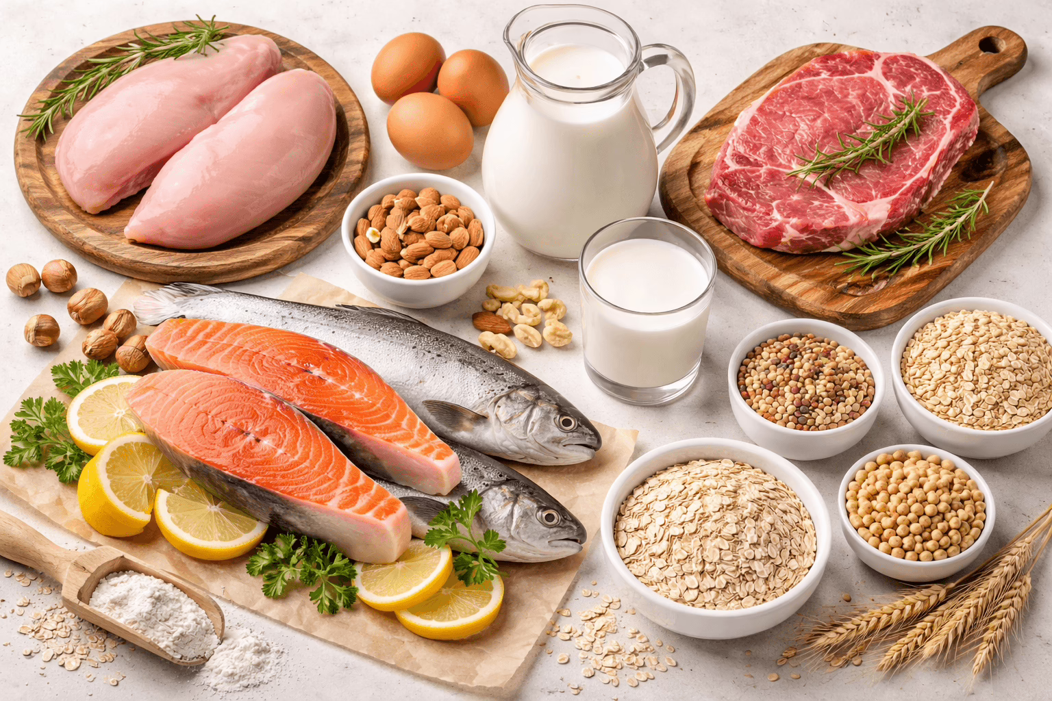 Common food allergens for cats