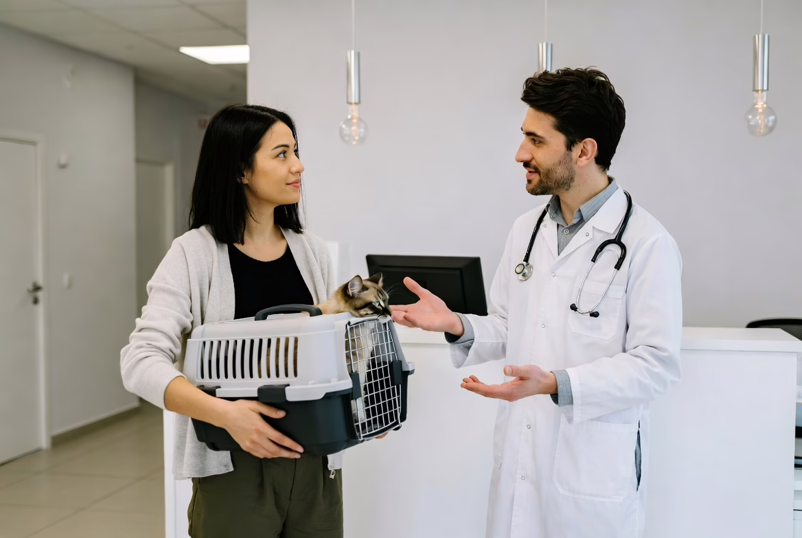 Early veterinary care can prevent serious complications